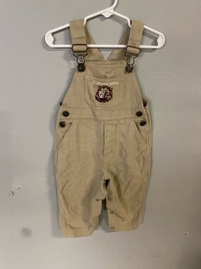 IN DESIGN Kids Size 18Months Jungle King Overalls, Vintage Denim